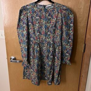 Batsheva Laura Ashley Mini Prairie Dress SZ 4